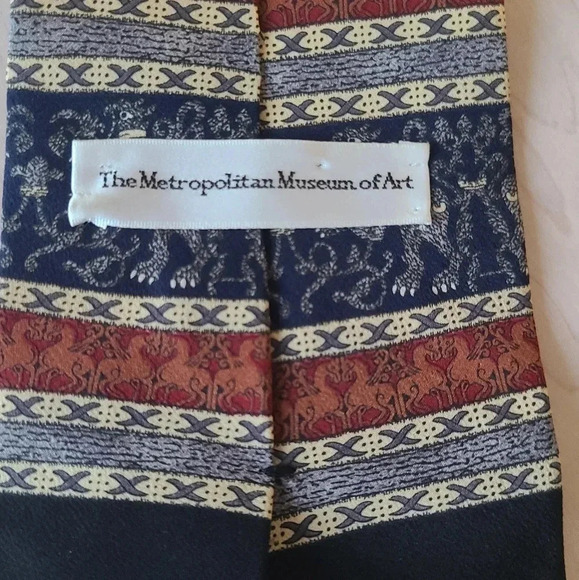 2/30$ METROPOLITAN MUSEUM OF ART vintage tie - Picture 6 of 6
